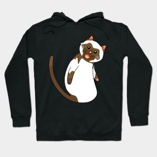 Cute Siamese Cat Hoodie